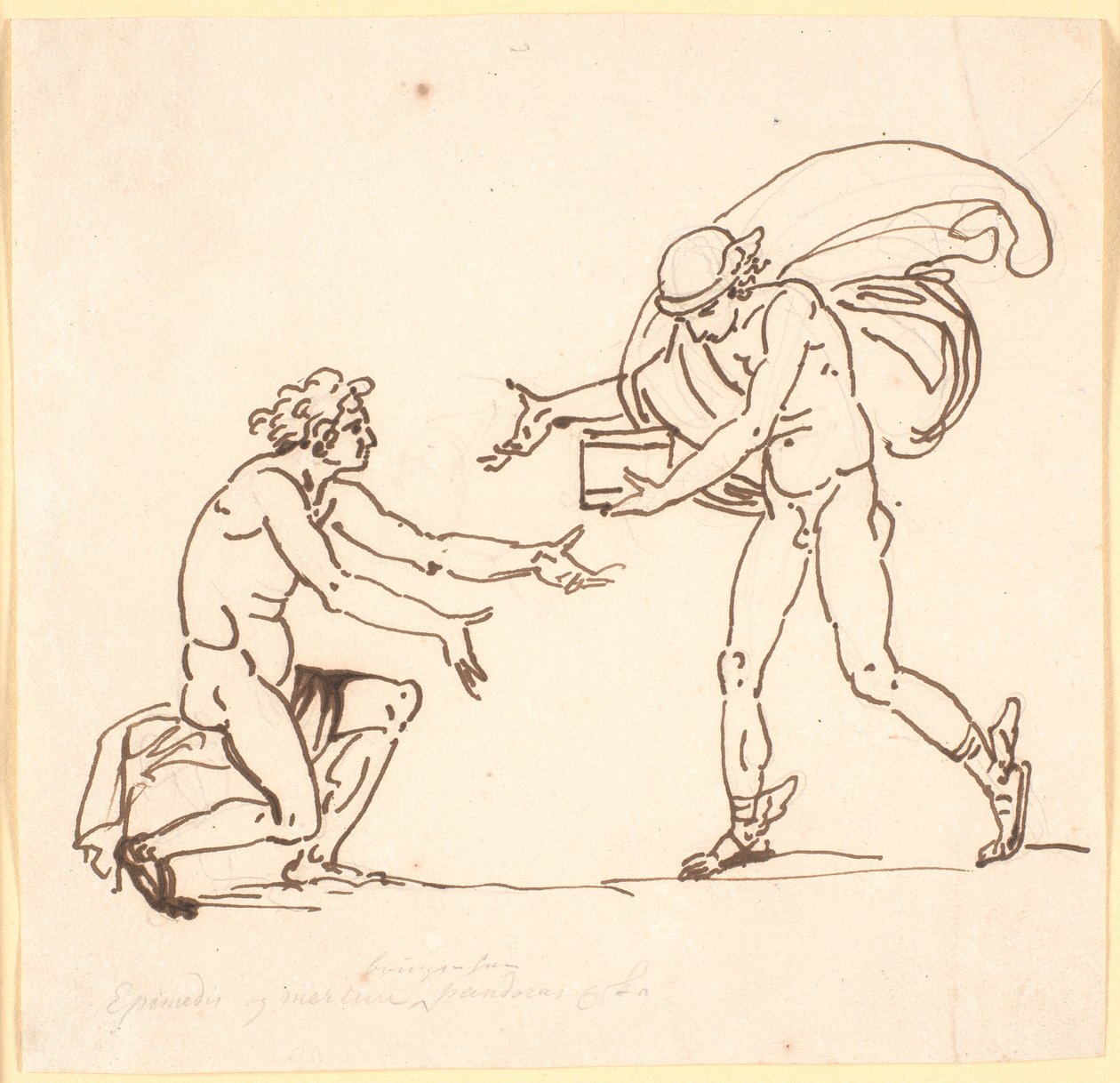 Mercury Brings Epimedes Pandora