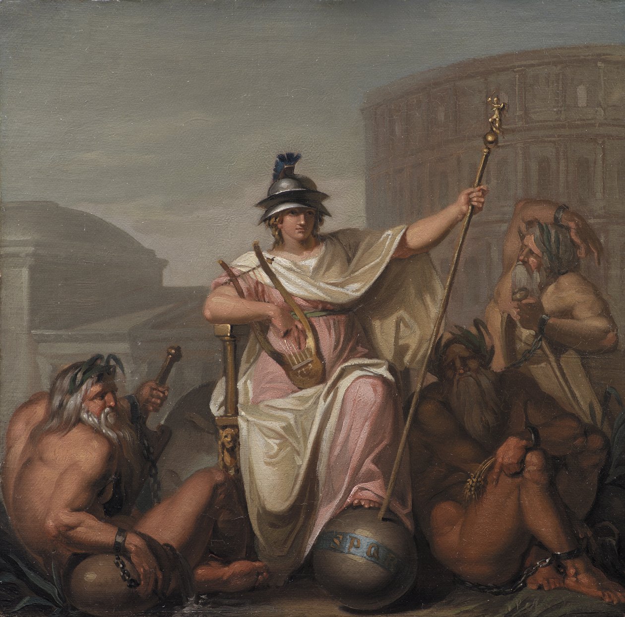 Rome as Ruler of the World by Nicolai Abildgaard
