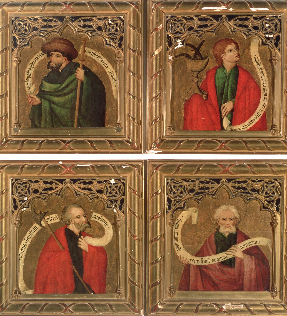 SS. James, John, Matthew and Simon by Nicolas Frances