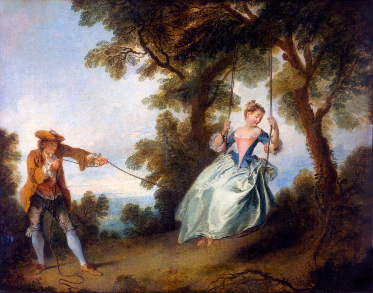 The Swing, 1730 by Nicolas Lancret