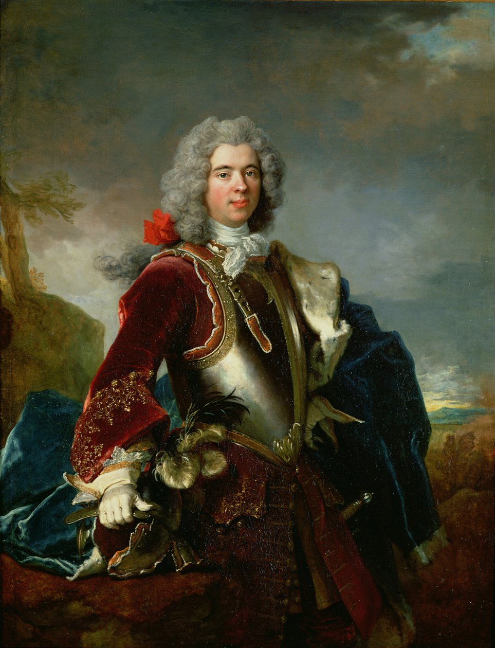 Portrait of Prince Jacques 1er Grimaldi, 1689-1751 by Nicolas de Largillière