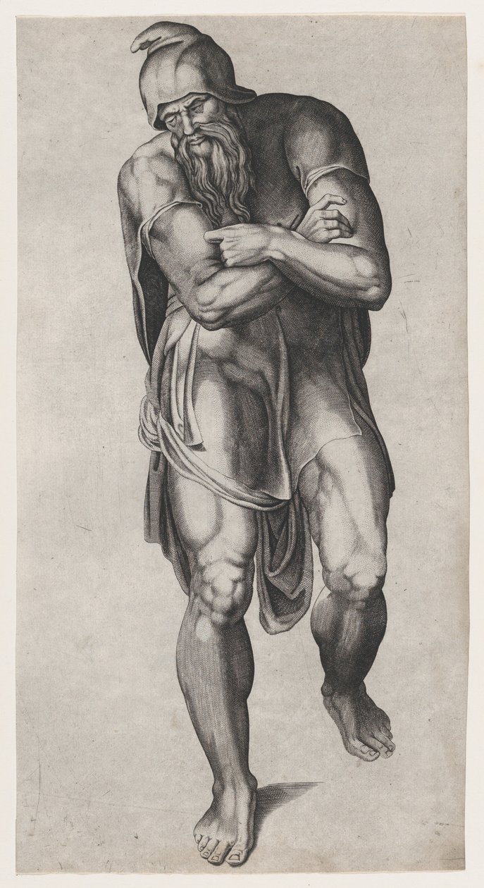 Joseph of Arimathea, after Michelangelo