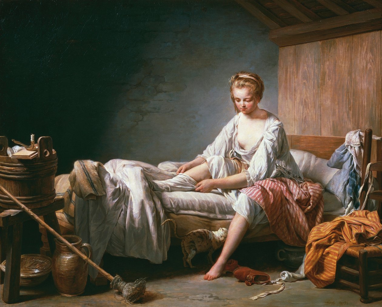 Fanchon Rising in Morning by Nicolas-Bernard Lepicie