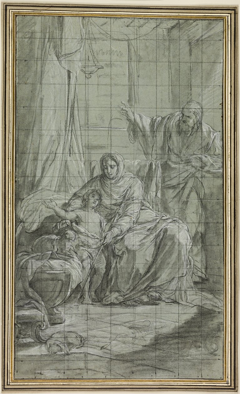 The Family of Saint John the Baptist by Nicolas Bernard Lepicie