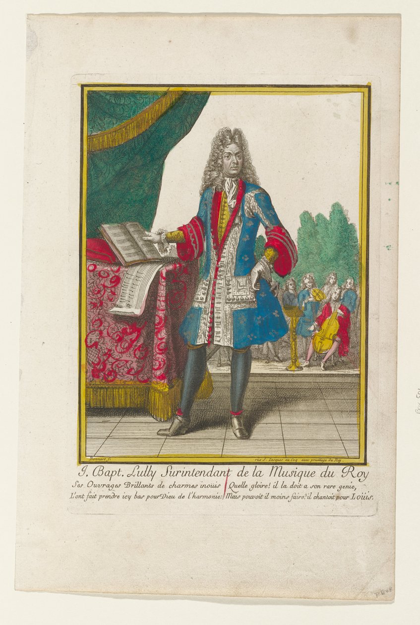 J. Baptiste Lully, Superintendent of the King