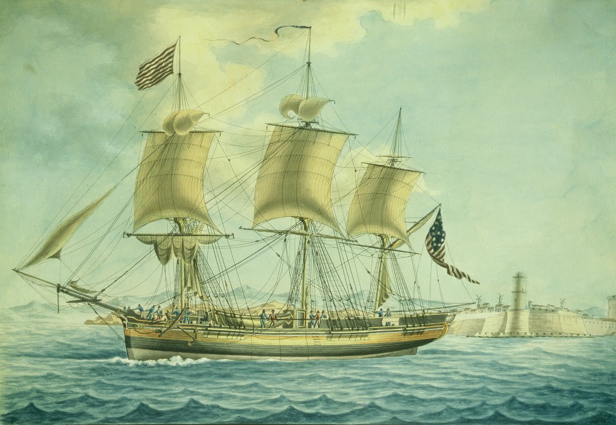 Ship Alfred of Salem by Nicolas Cammillieri
