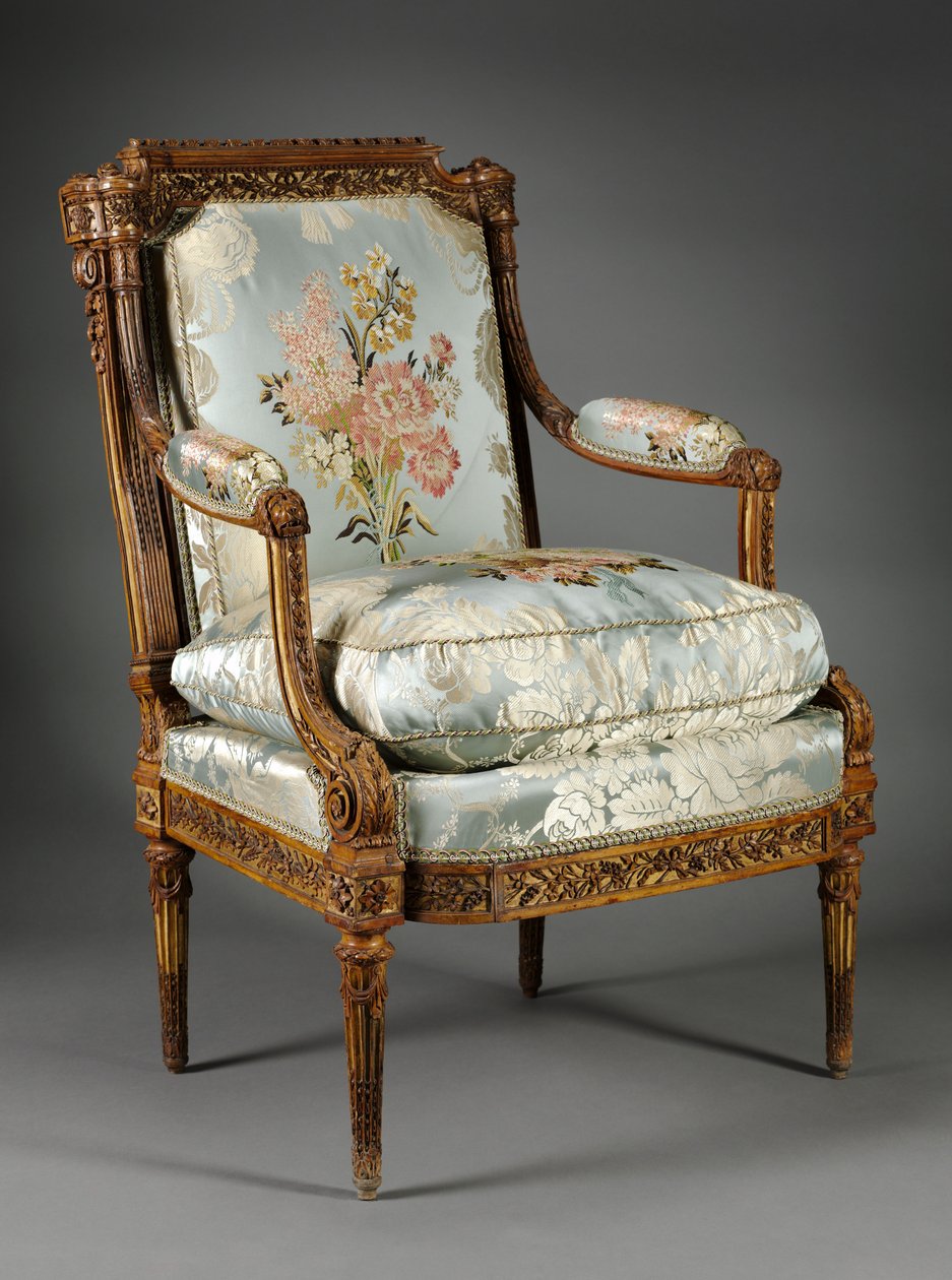 Armchair (Fauteuil), c.1785 by Nicolas Denis Delaisement