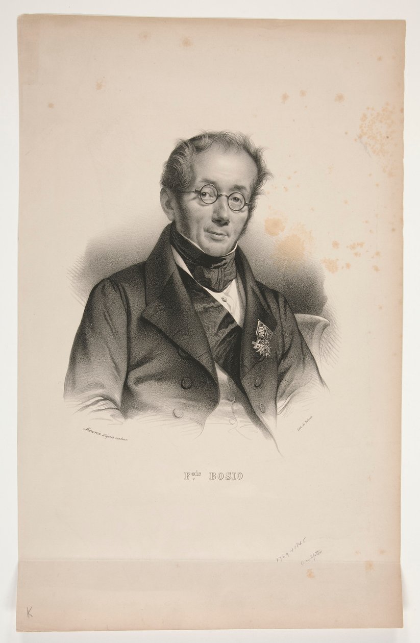 Portrait of Baron François-Joseph Bosio by Nicolas Eustache Maurin
