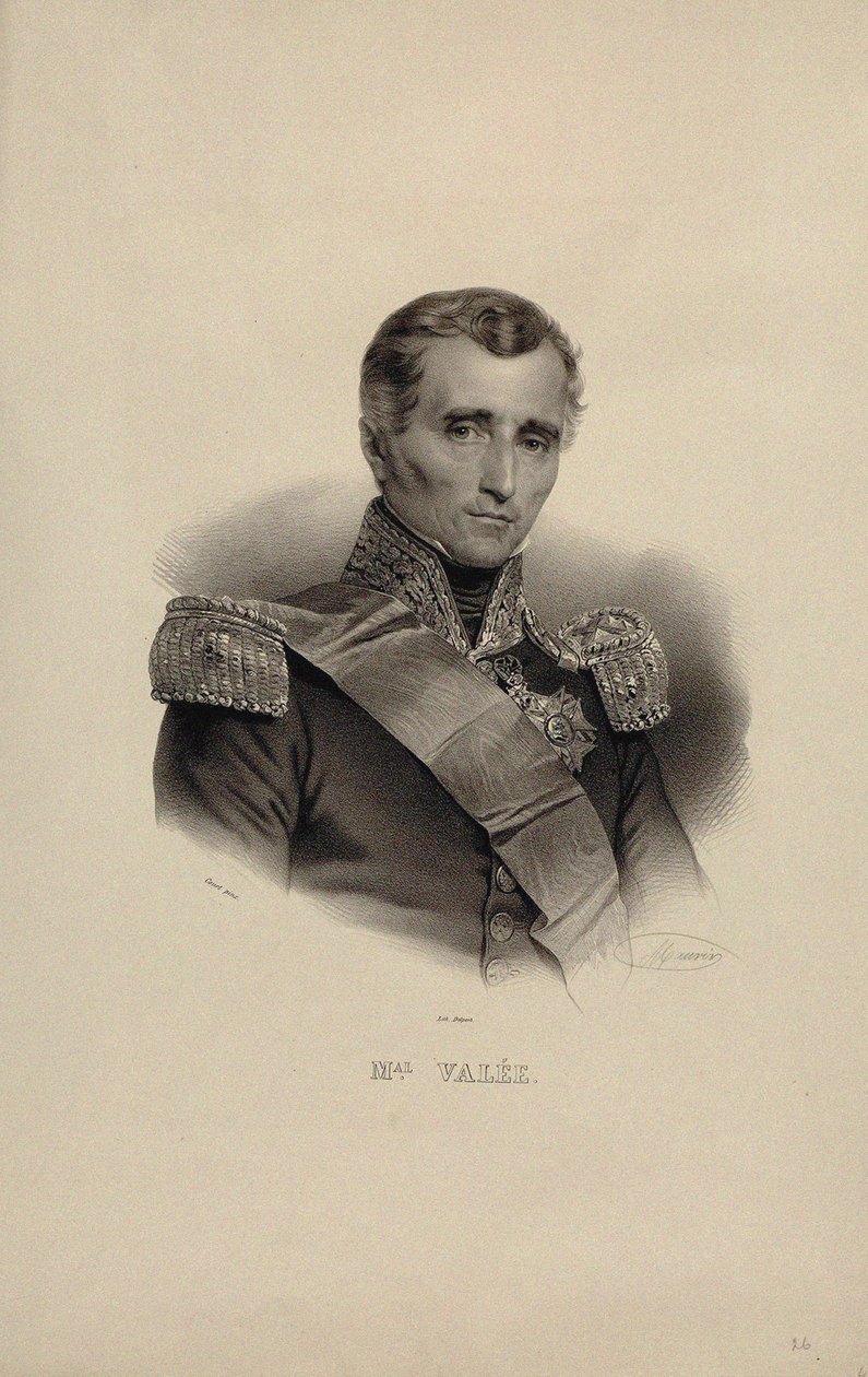 Portrait of Sylvain-Charles, Comte Valée by Nicolas Eustache Maurin