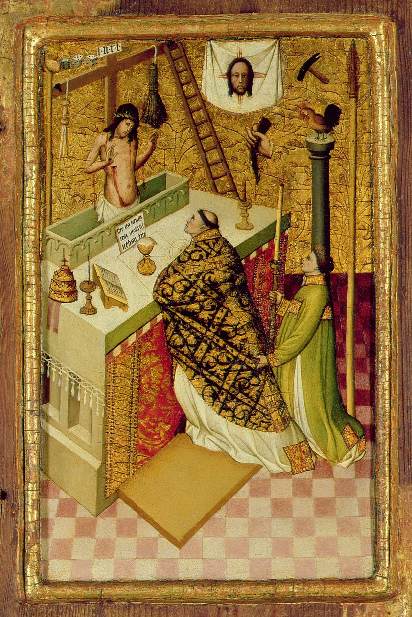 The Mass of Saint Gregory by Nicolas Frances