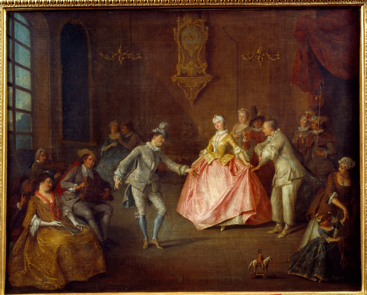 Before the Costume Ball by Nicolas Lancret
