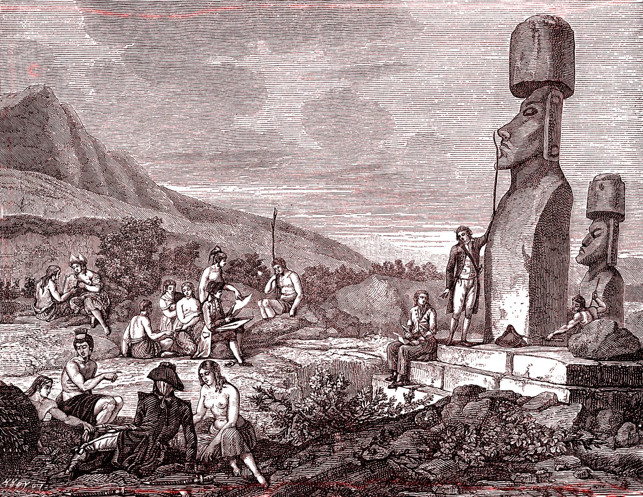 Easter Island by Nicolas Ozanne