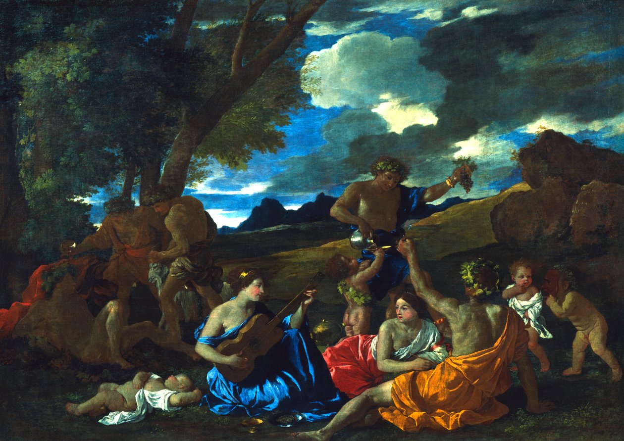 Le Grand Bacchanal by Nicolas Poussin