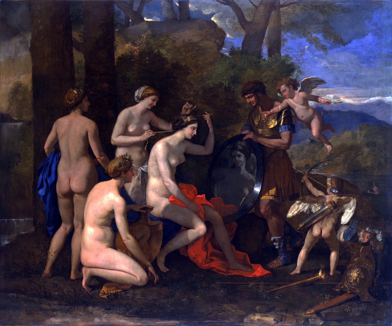 Venus and Mars by Nicolas Poussin