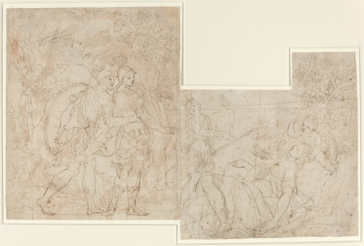 Three Soldiers Discovering a Sleeping Woman by Nicolas Raymond de La Fage