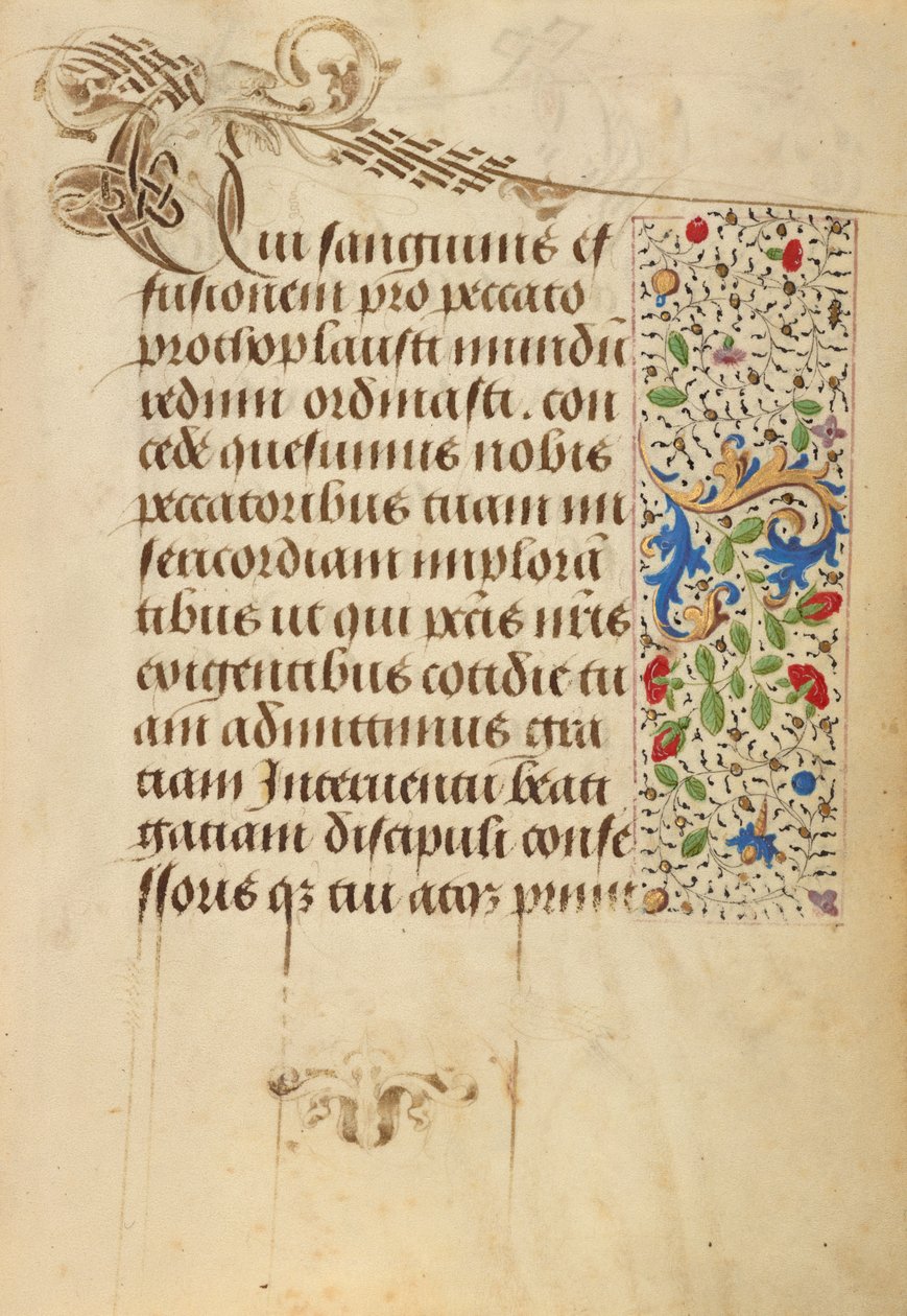 Decorated Text Page by Nicolas Spierinc