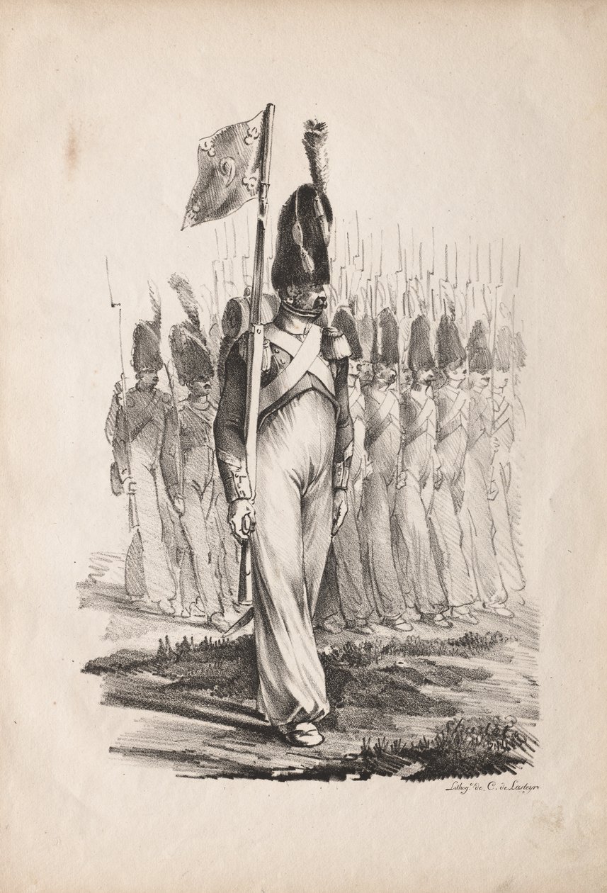 Military Costumes: Carabiners Sergeant, General Guide by Nicolas Toussaint Charlet