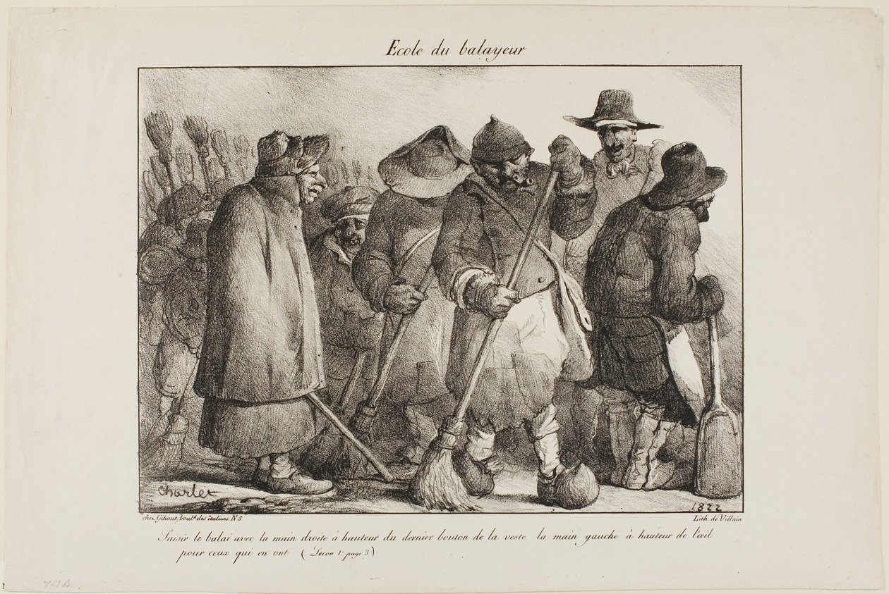 School for Street-Sweepers by Nicolas Toussaint Charlet