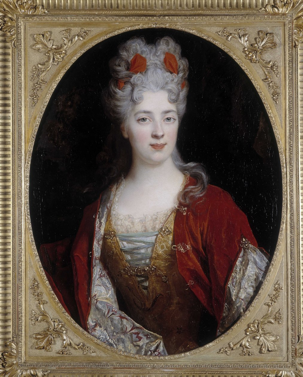 Portrait of a woman. Painting by Nicolas de Largilliere by Nicolas de Largillière