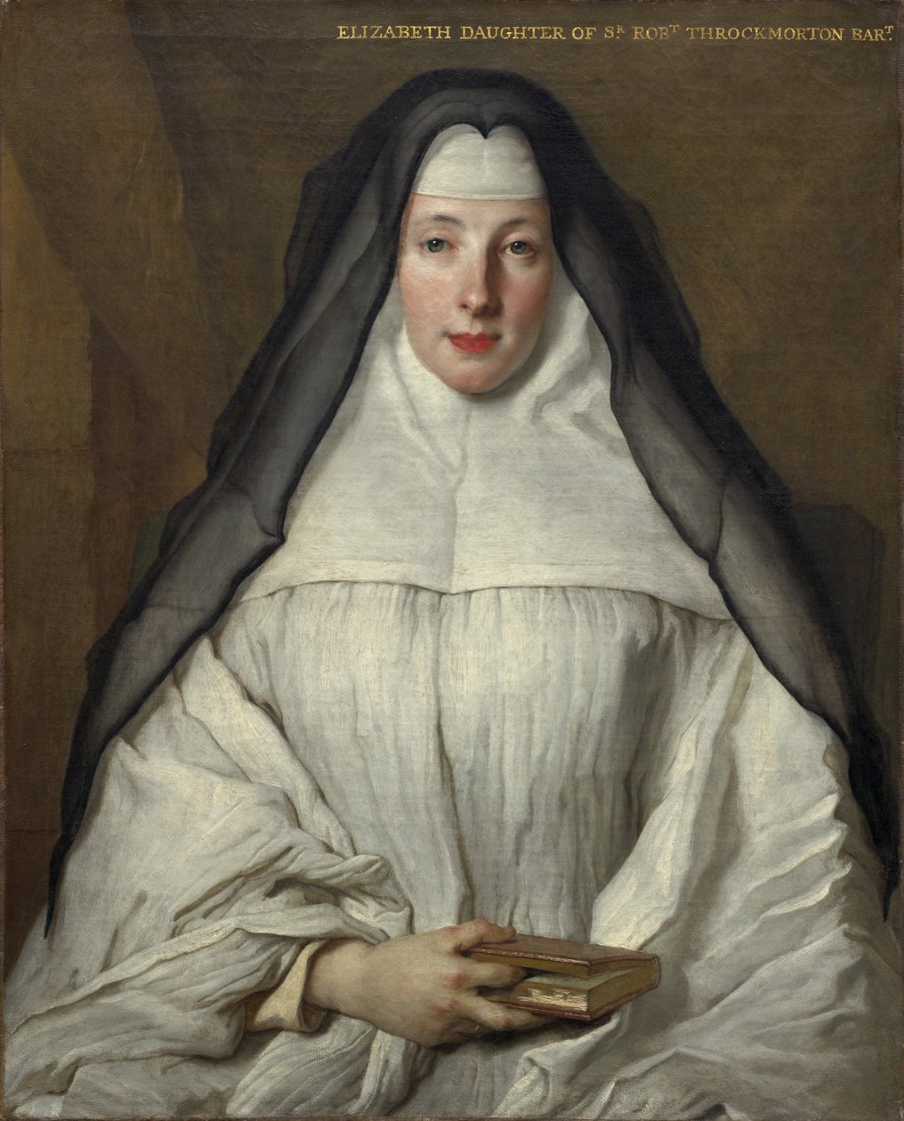 Elizabeth Throckmorton, Canoness of the Order of the Dames Augustines Anglaises by Nicolas de Largillière