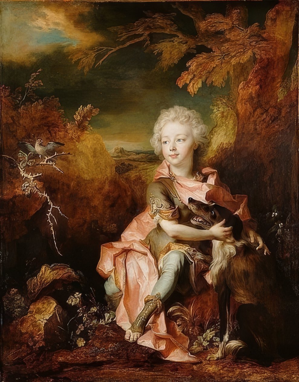 Portrait of a Boy in Costume by Nicolas de Largillière