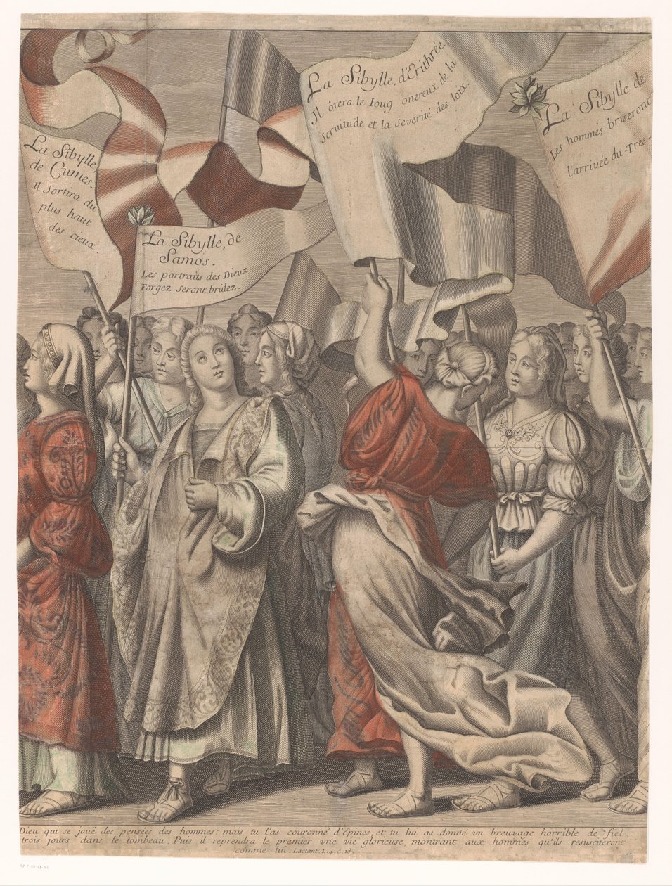 Triumphal Procession of Christ with Figures from the Old and New Testament (third part) by Nicolas de Larmessin (I)