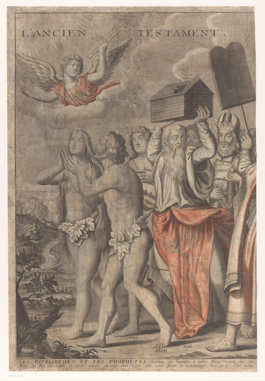 Triumphal Procession of Christ with Figures from the Old and New Testament (Part One) by Nicolas de Larmessin (I)