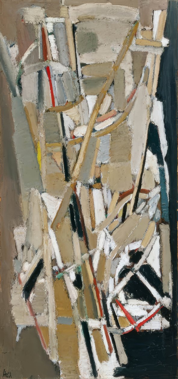 Grey Composition by Nicolas de Staël