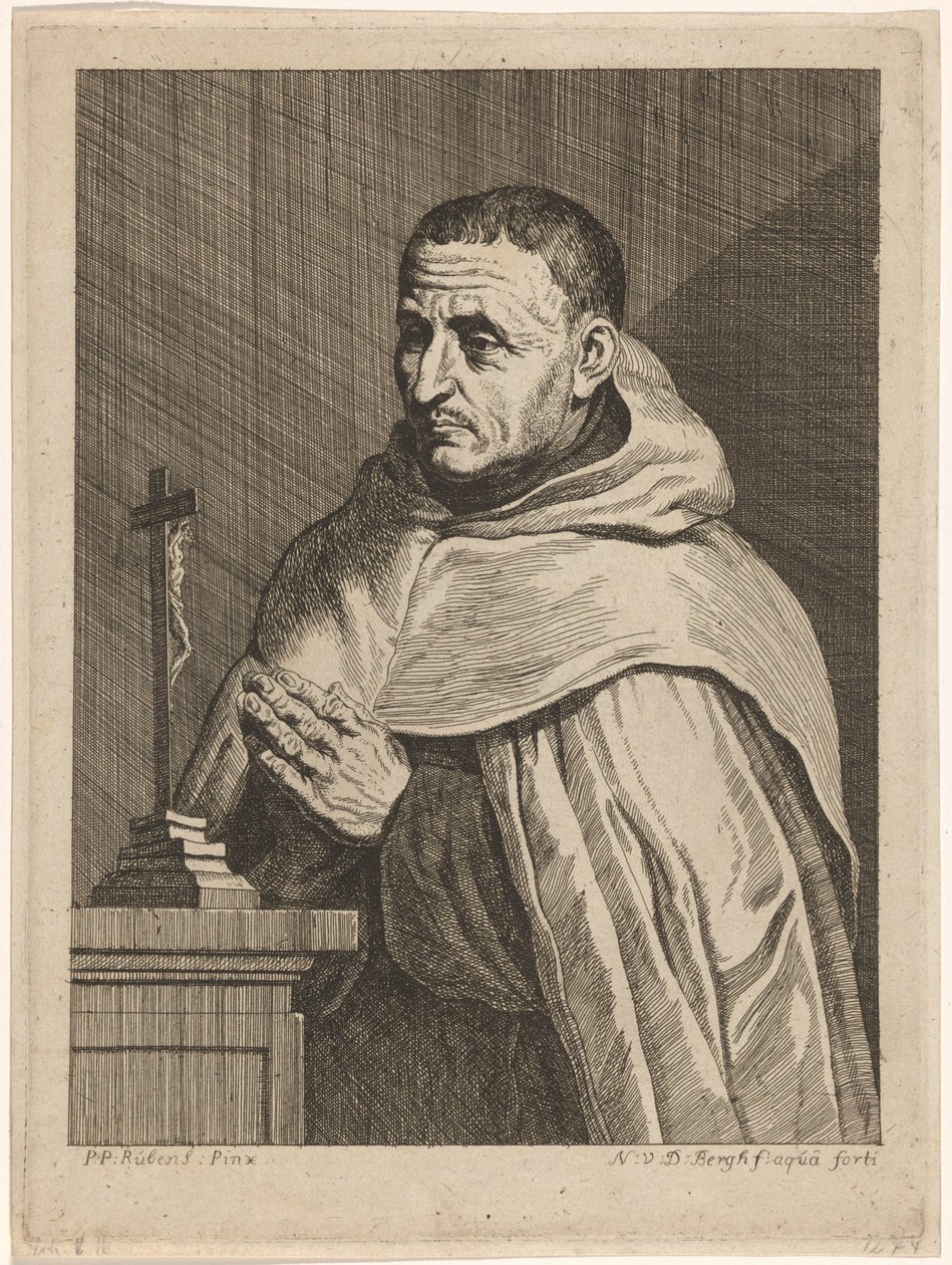 Portrait of a Carmelite by Nicolas van den Bergh