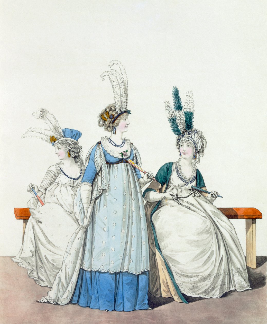 Evening Dresses for the Opera and Concerts, fig. 96, fig. 97 and fig. 98 from 