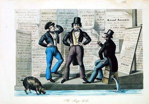 The Soap-lorks, c.1840 by Nicolino Calyo