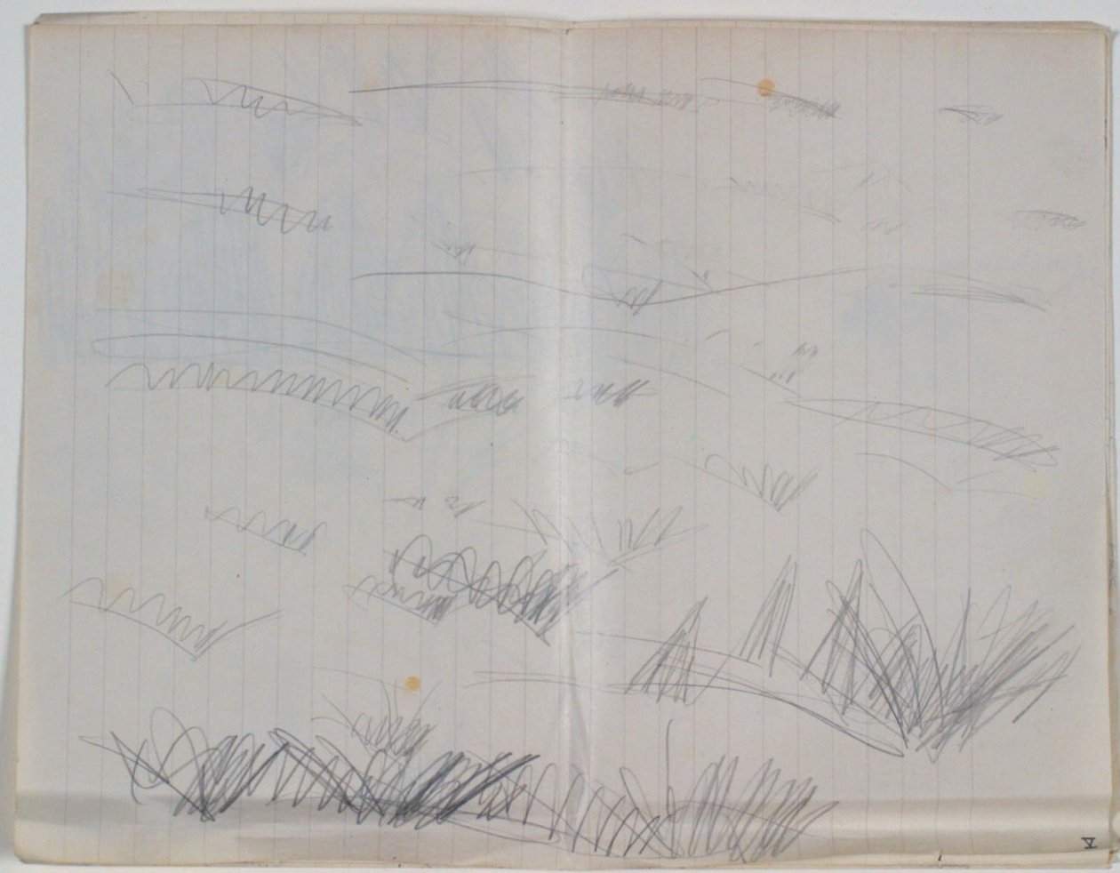 Landscape Sketch by Niels Larsen Stevns
