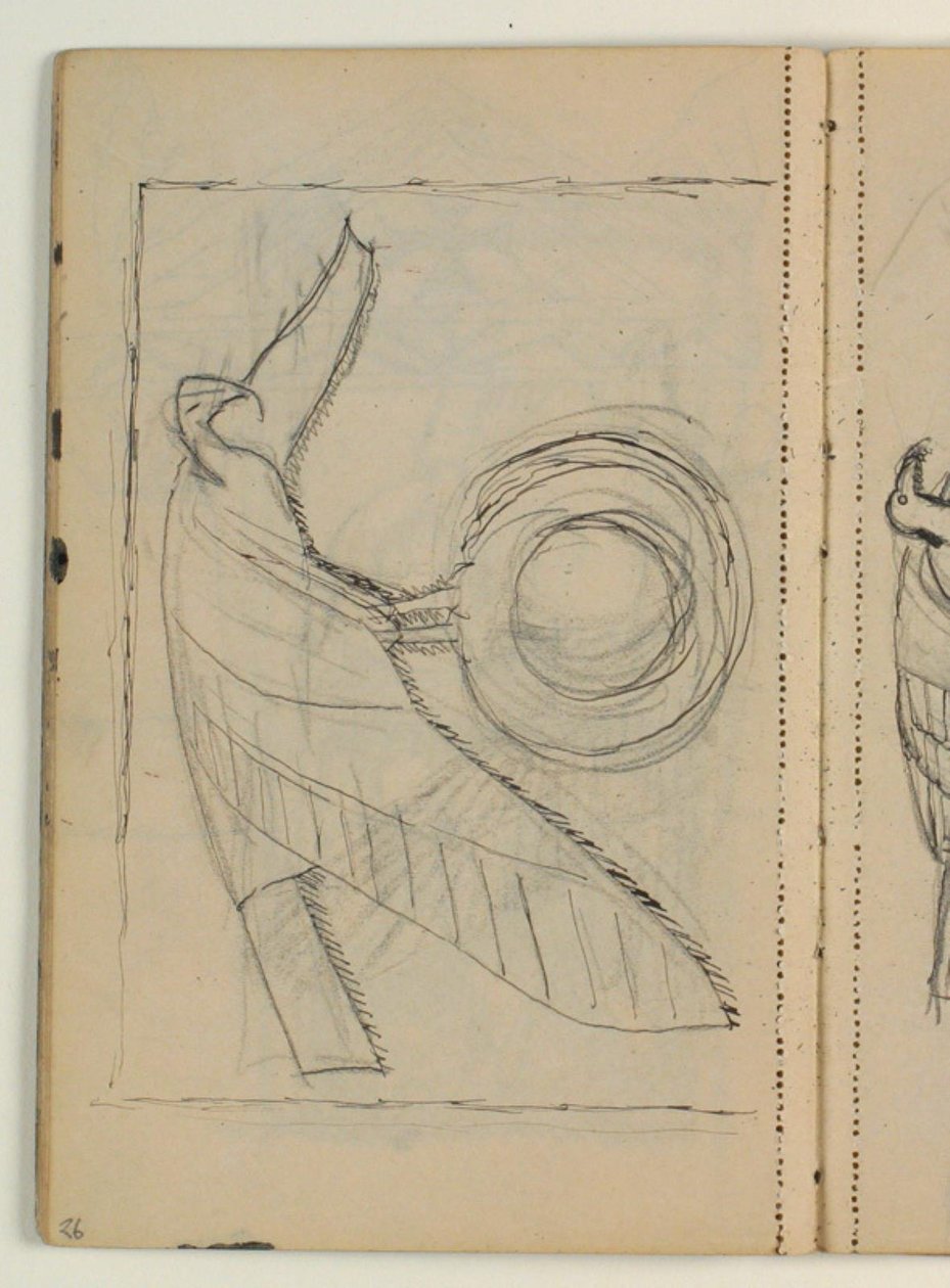 Studies of Birds, Probably After a Model by Niels Larsen Stevns