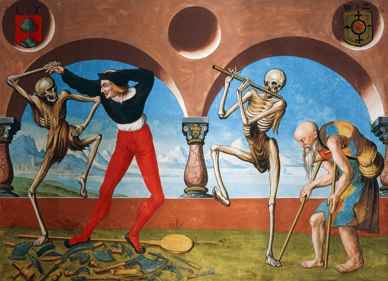 なぜ骸骨と踊る？名画「死の舞踏」に隠された黒死病の真実と恐怖の正体