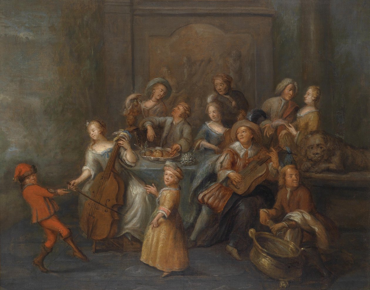 Musical Society by Nikolaas Verkolje