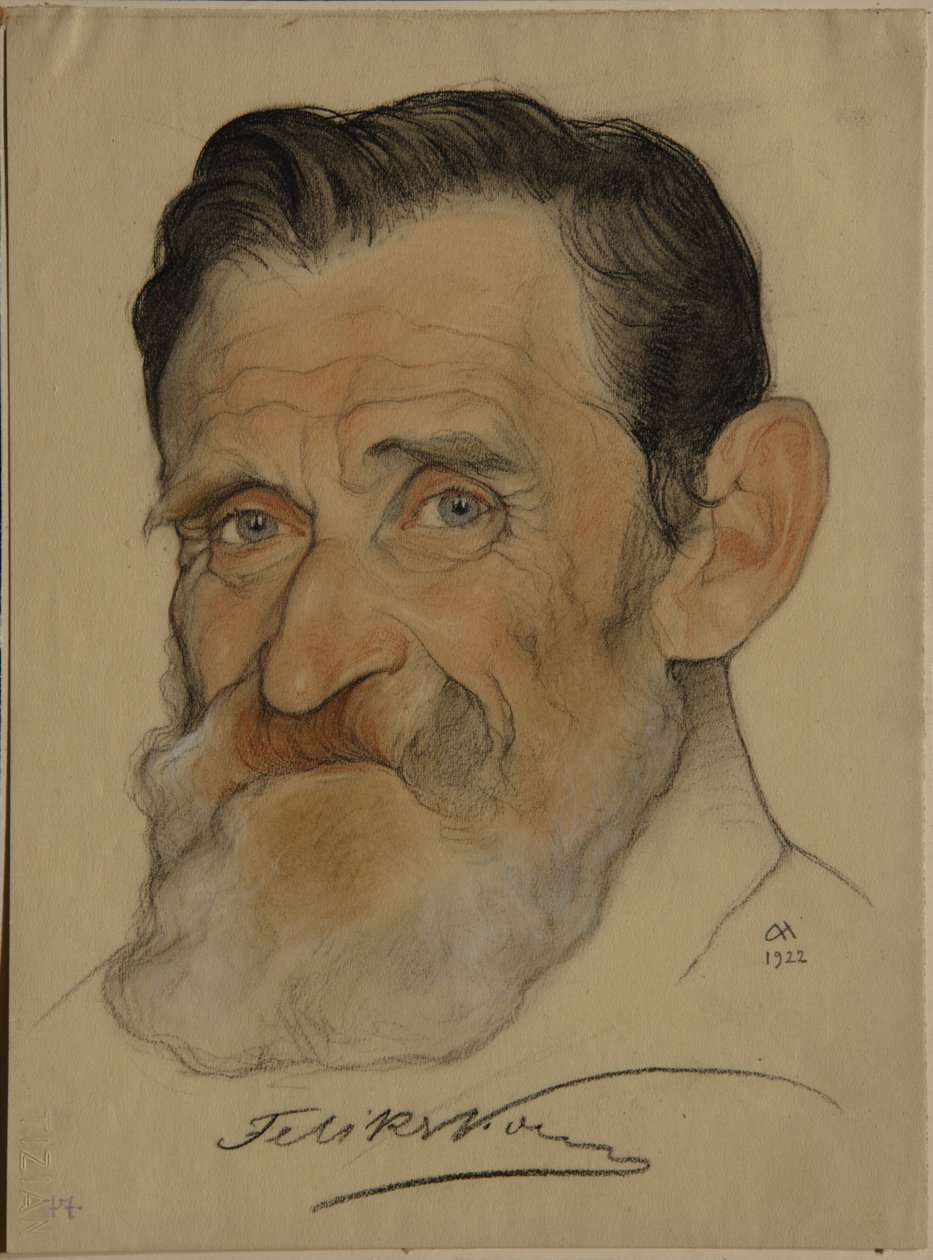 Portrait of Feliks Yakovlevich Kon by Nikolai Andreevich Andreev