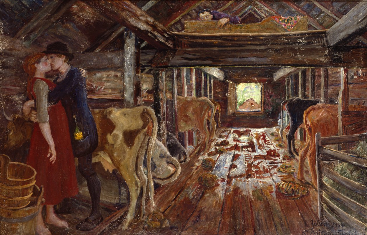 Barn Proposal by Nikolai Astrup