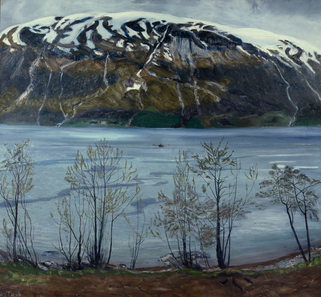 Grey Spring Evening by Nikolai Astrup: Buy fine art print