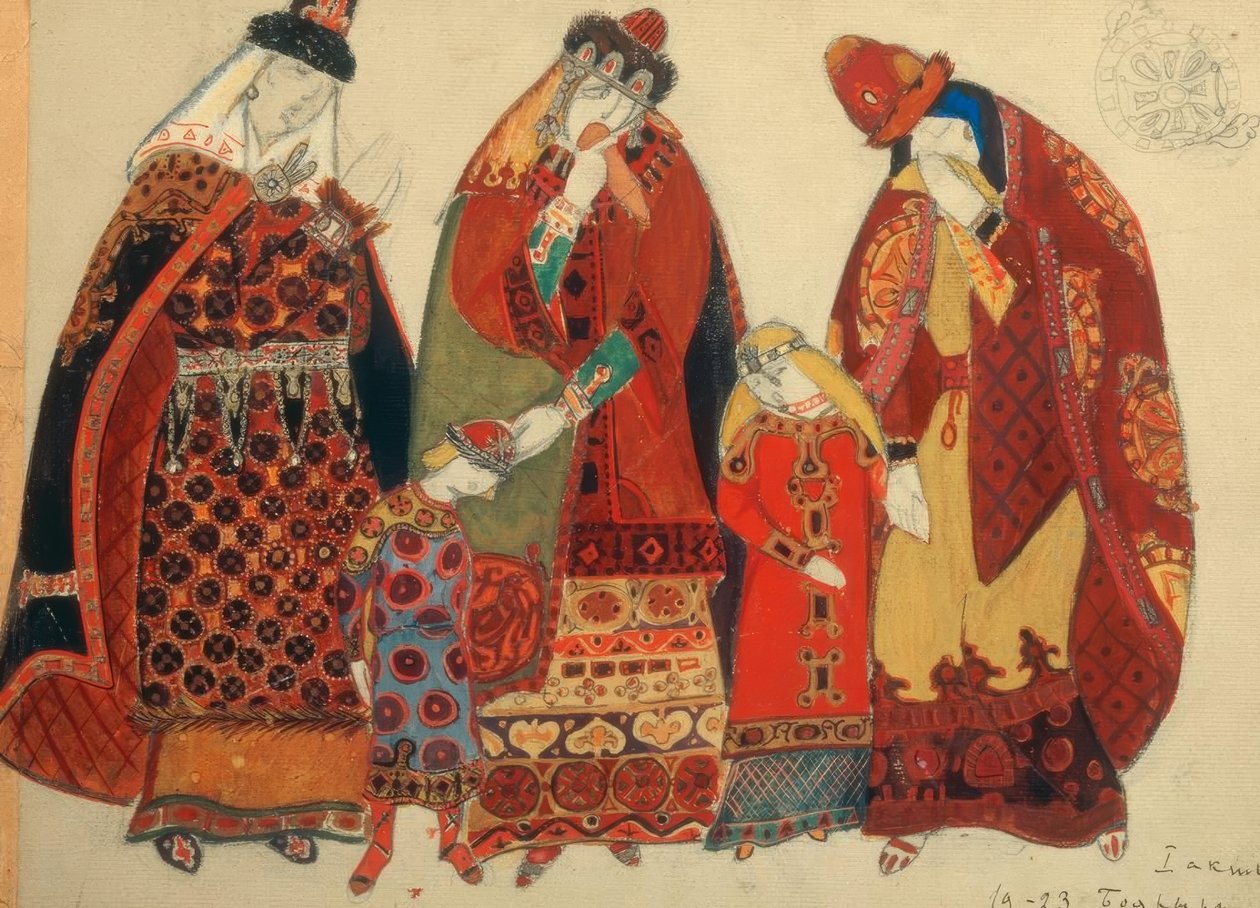 Borodin, Prince Igor / Costumes by Roerich by Nikolai Konstantinowitsch Roerich