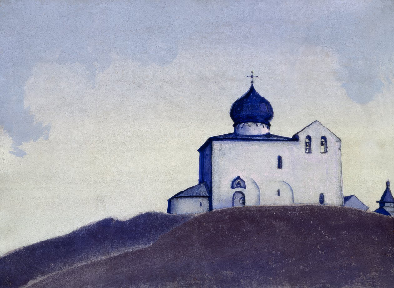 N.K. Roerich, Church of St. Sergius in America by Nikolai Konstantinowitsch Roerich