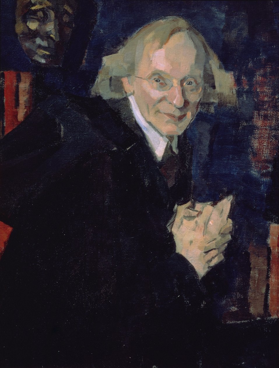 Portrait of the Poet Vyacheslav Ivanovich Ivanov by Nikolai Pavlovich Ulyanov