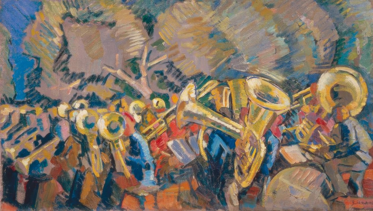 Orchestra by Nikolai Pawlowitsch Uljanow
