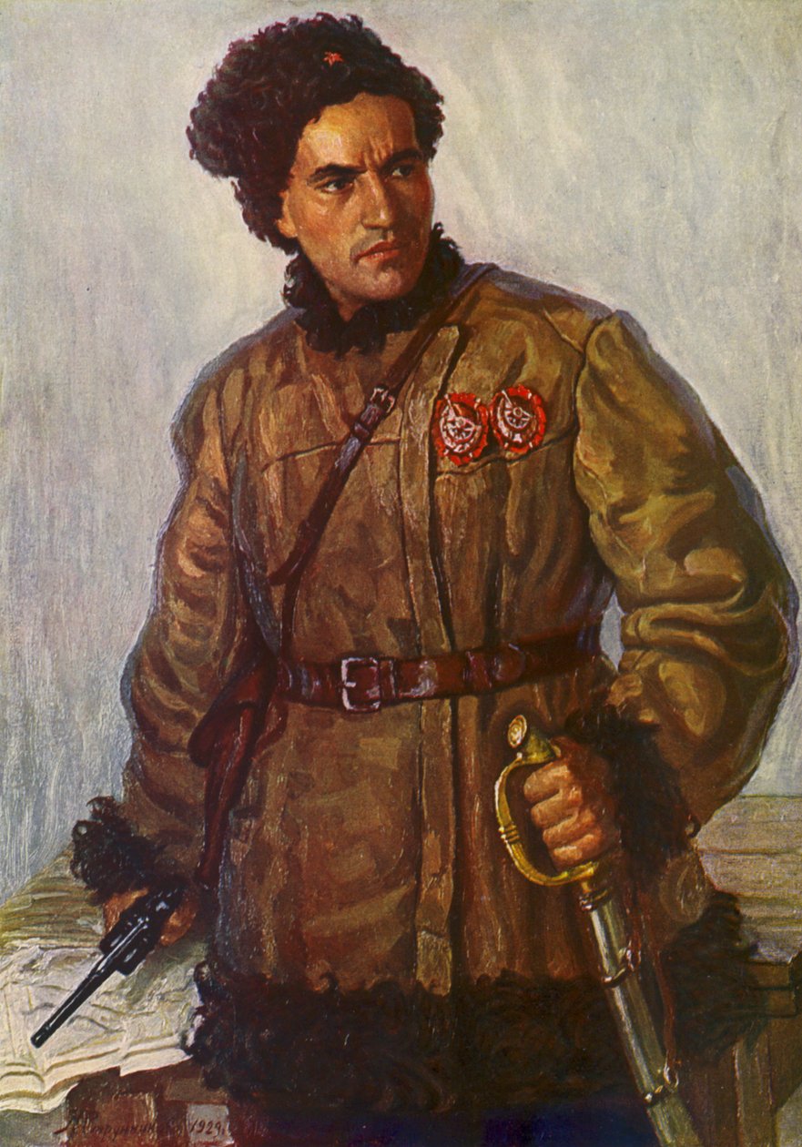 Partisan A Lunev by Nikolai Strunnikov
