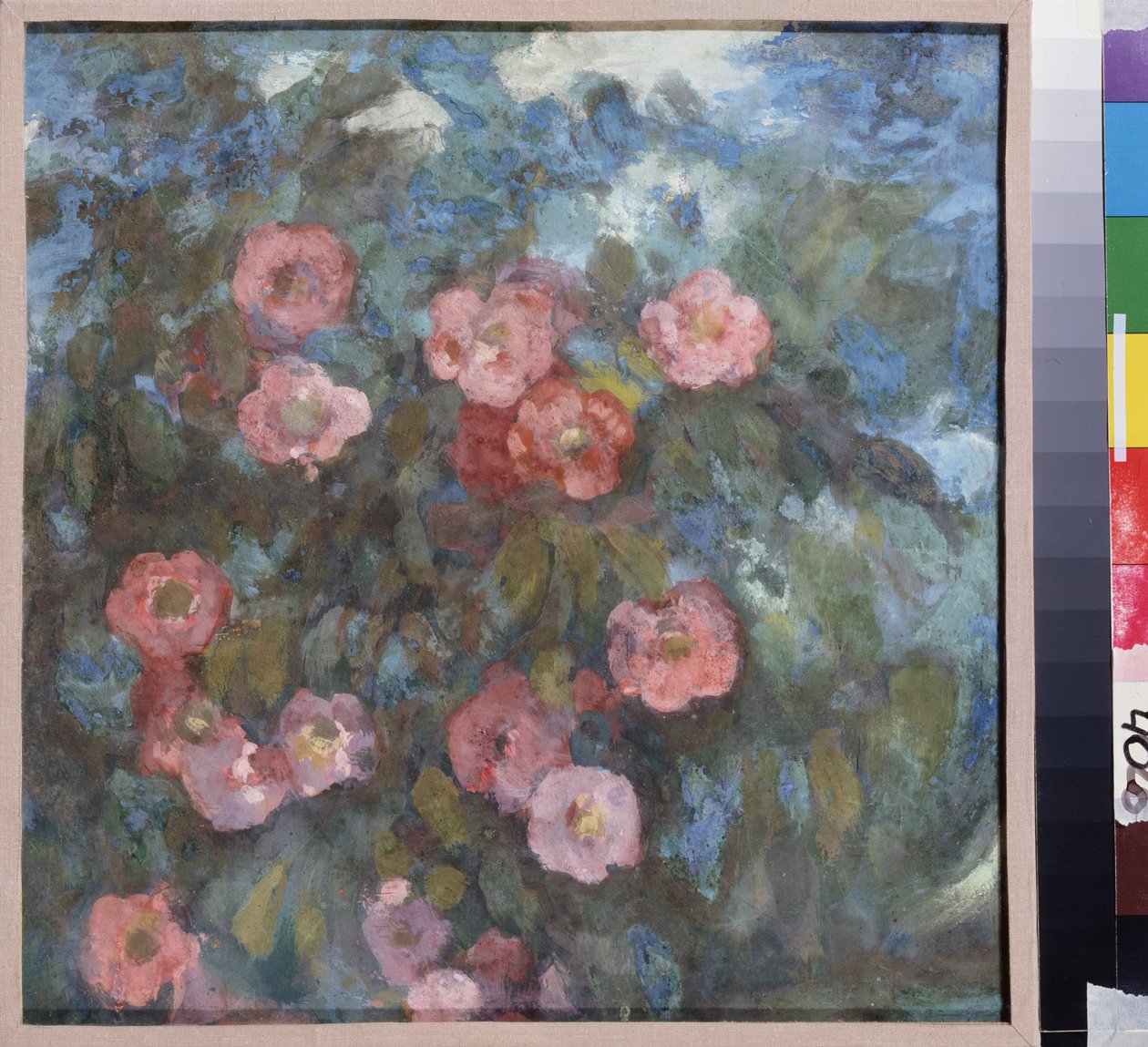 Bouquet of Flowers by Nikolaj Nikolaevic Sapunov