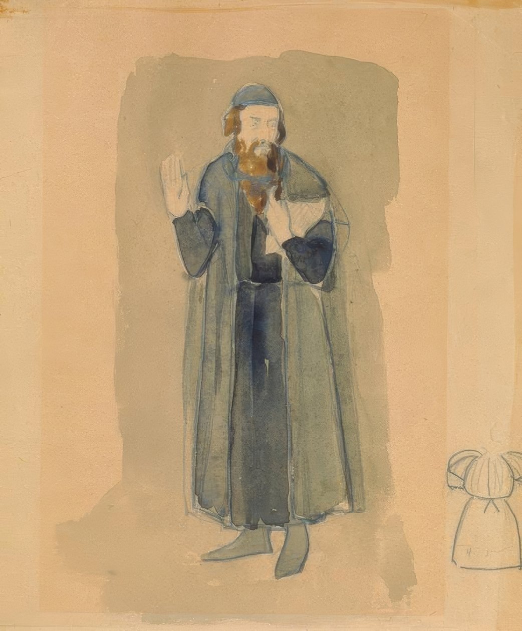 Pushkin, Alexander; Russian Poet by Nikolaj Pawlowitsch Uljanow