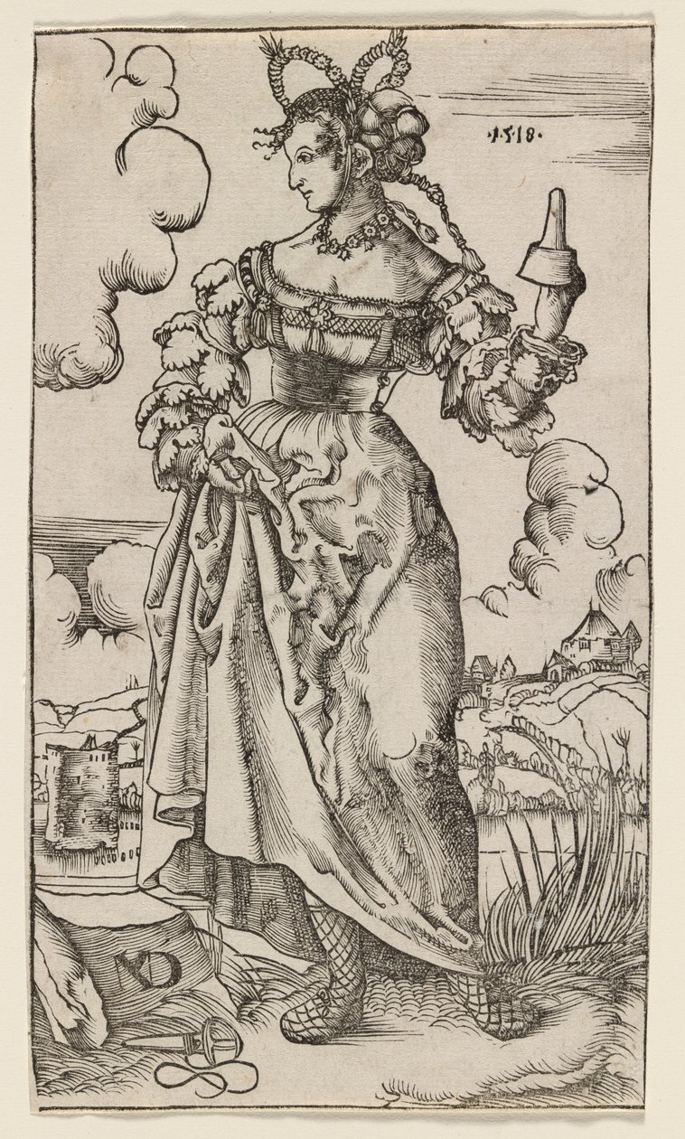 The Wise and Foolish Virgins: The Fifth Foolish Virgin by Nikolaus Manuel Deutsch
