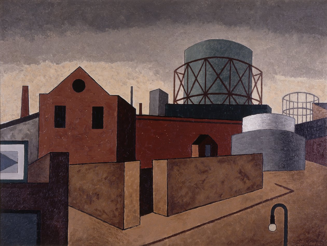 Gas House District by Niles Spencer