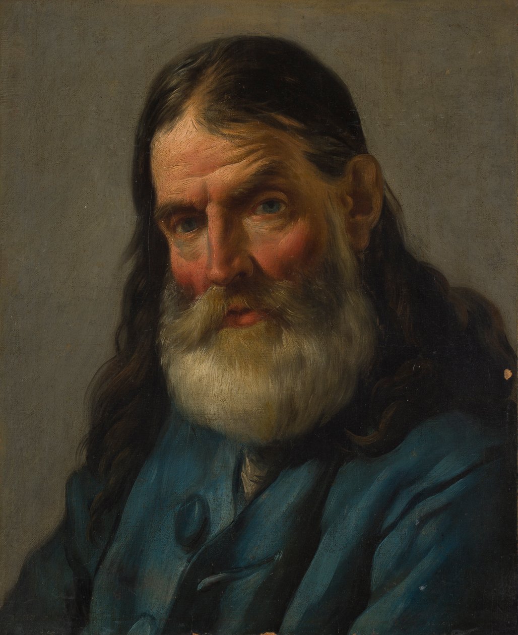 Portrait of an Elderly Man by Noel (circle of) Halle