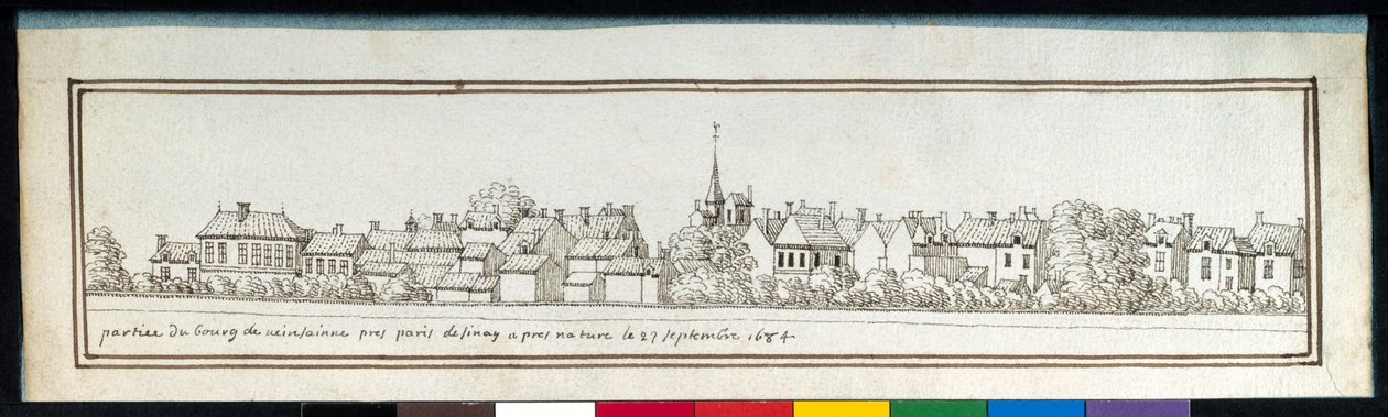 Part of the Commune of Vincennes by Noel Gasselin
