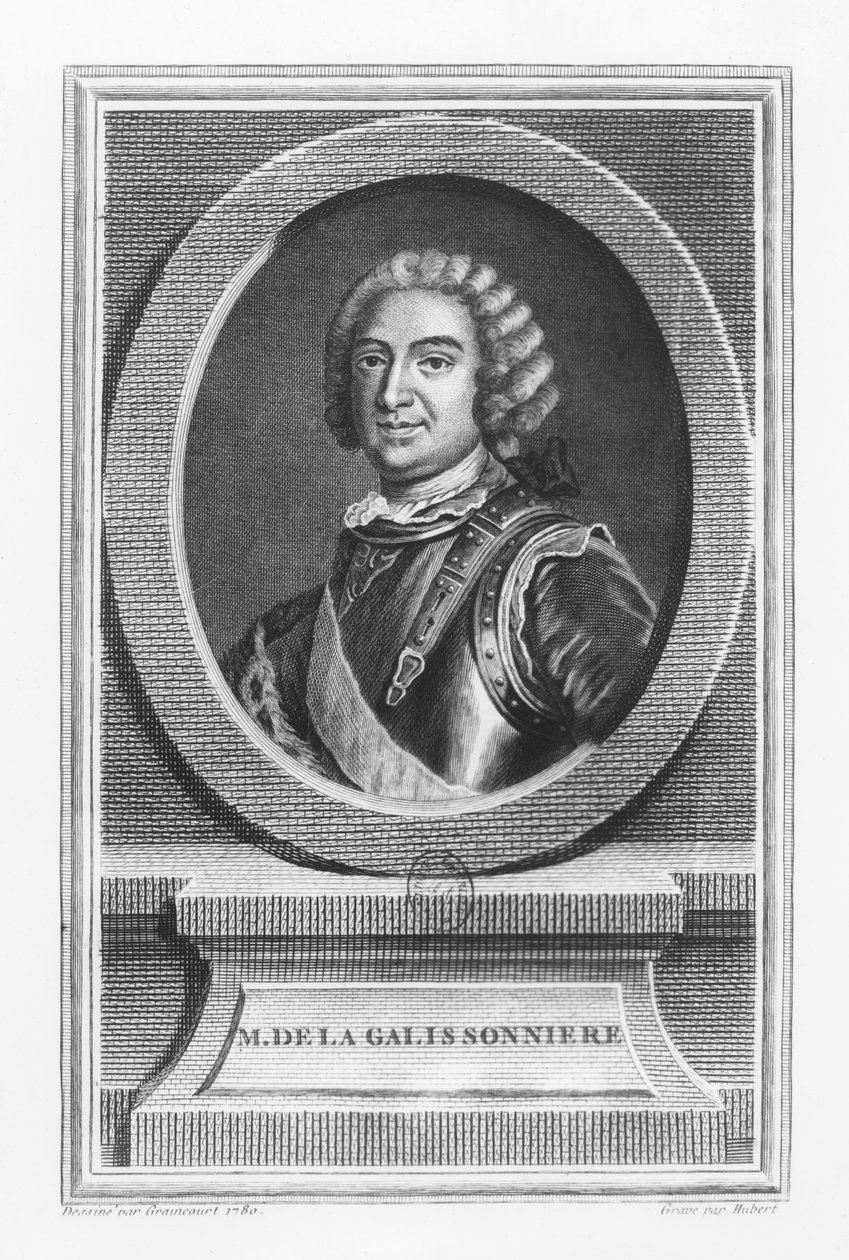 Roland Michel Barrin, Marquis de la Galissonnière by Noel Hubert